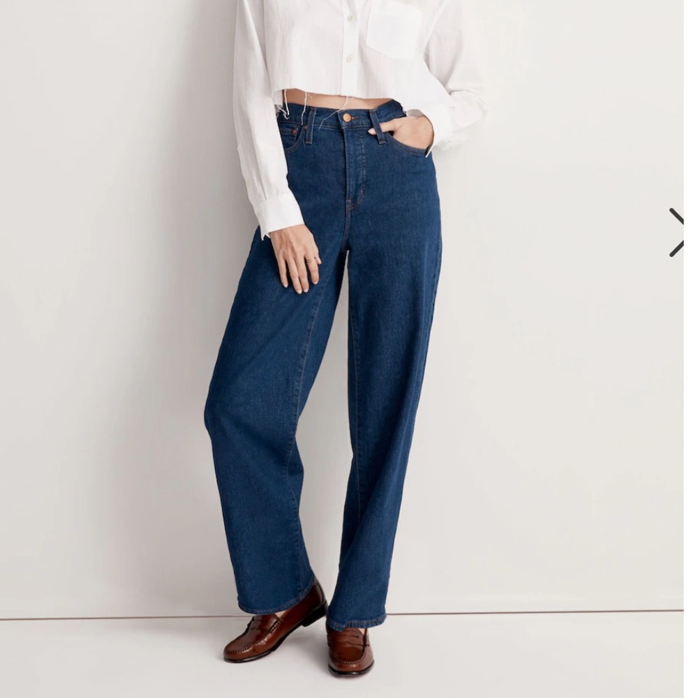 Madewell Perfect Vintage Wideleg Jean - Fairdale Wash - 26